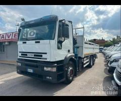 Magirus 260e39 e5 3 assi gru+cassone