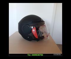 CASCO JET KY-111 NUOVO NERO OPACO