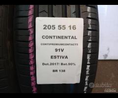 2 GOMME 205 55 16 CONTINENTAL BR 138