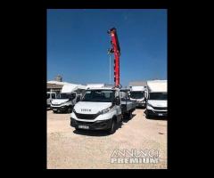 IVECO DAILY 35C16 cassone fisso con gru