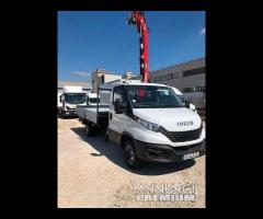 IVECO DAILY 35C16 cassone fisso con gru - 9