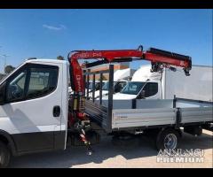 IVECO DAILY 35C16 cassone fisso con gru - 11