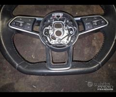 Volante In Pelle Tagliato Con Paddle Per Audi TT 8 - 7