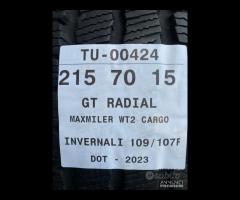 4 PNEUMATICI 215/70 R15C GT RADIAL INVERNALI 95% - 9