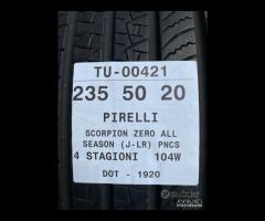 4 PNEUMATICI 235/50 R20 PIRELLI 4 STAGIONI 80% - 9