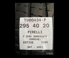 4 PNEUMATICI 265/45 295/40 R20 PIRELLI ESTIVE 70% - 10