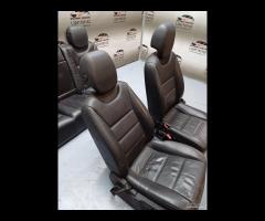 SET SEDILI IN PELLE NERA 2007-2010 PORSCHE CAYENNE