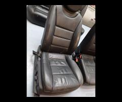 SET SEDILI IN PELLE NERA 2007-2010 PORSCHE CAYENNE - 12