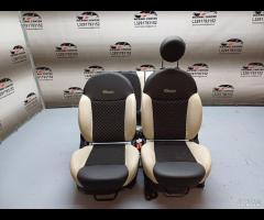 SET SEDILI IN PELLE E STOFA 2022 FIAT 500 DOLCEVIT