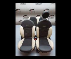 SET SEDILI IN PELLE E STOFA 2022 FIAT 500 DOLCEVIT