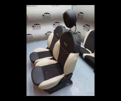 SET SEDILI IN PELLE E STOFA 2022 FIAT 500 DOLCEVIT - 12