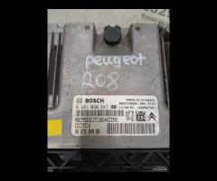 CENTRALINA MOTORE ECU 2014 PEUGEOT 208 DV4C 980798 - 14