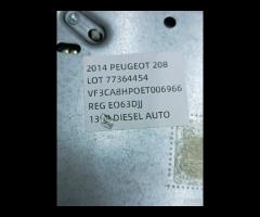 AUTORADIO RECEVITORE TELEMATICO 2014 PEUGEOT 208 9 - 12