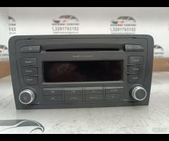 AUTORADIO STEREO LETTORE CD 2009 AUDI A3 8P0035186 - 8