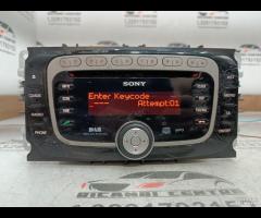 AUTORADIO LETTORE CD MP3 2011 FORD GALAXY BS7T18C9