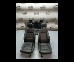 SET SEDILI IN PELLE NERA 2012 BMW X1 E84 HATCHBACK