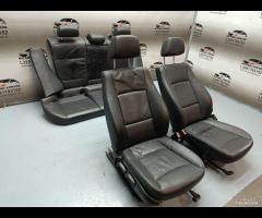 SET SEDILI IN PELLE NERA 2012 BMW X1 E84 HATCHBACK - 12