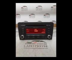 AUTORADIO LETTORE CD 2008 AUDI A3 SPORTBACK 8P0035