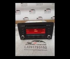 AUTORADIO LETTORE CD 2008 AUDI A3 SPORTBACK 8P0035