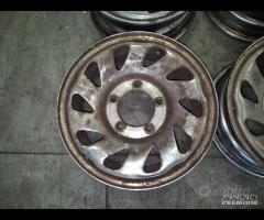 Cerchi In Ferro Da 15" Per Suzuky Vitara 1998