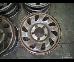 Cerchi In Ferro Da 15" Per Suzuky Vitara 1998