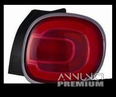 fanale posteriore fiat 500l 2012-2017 corn/cromata