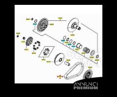 Cinghia Kymco AK 550 dal 2017