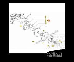 Variatore scooter Piaggio 50 CM110301