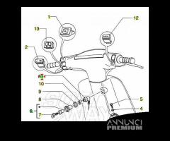 Commutatore a chiave Piaggio ZIP NRG NTT