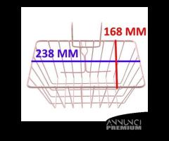 Cestino anteriore bici bimba rosa