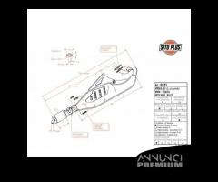 Silenziatore scarico Aprilia SR 50 Sito Plus 0571