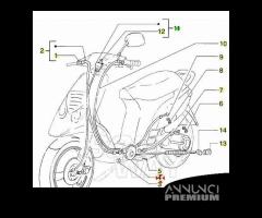 Sdoppiatore cavo gas Piaggio Zip NRG NTT Free SKR