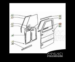 Guarnizione raschiavetro Piaggio 217582 per APE TM