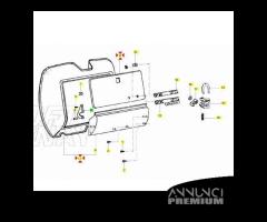 Sportello bauletto anteriore Vespa PK XL N Rush Pl