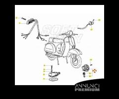 Clacson Ape 50 e Vespa PX 12 Volt CC