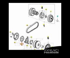 Coperchio rulli variatorescooter Peugeot 50 - 7376