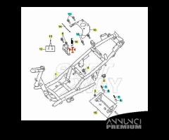 Chiavistello sella Garelli Tiesse Rider GPS - GA09