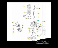 Vaschetta galleggiante carburatore scooter Guntner