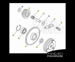 Ruota libera scooter FBM 125 150