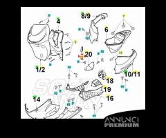 Tappo ispezione numero telaio Peugeot Vivacity e L