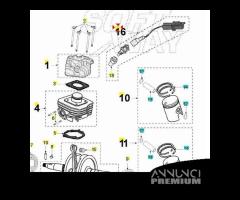 Bulbo temperatura Peugeot Looxor e Elystar 50 inie