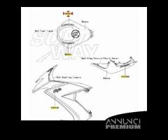 Decalco serbatoio benzina Kawasaki Ninja ZX - 5605