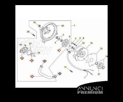 Kit revisione pompa acqua scooter 50 con motore Mi