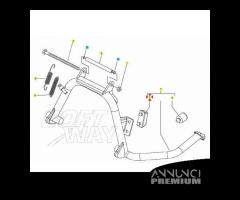 Tampone cavalletto centrale Piaggio - 581560