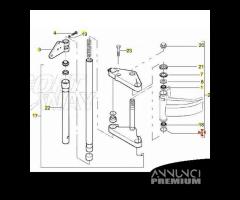 Scodellino inferiore serie sterzo Gilera DNA Eagle