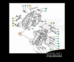 Coppia carter motore Yamaha TZR 125 - 4DLE51500000 - 6