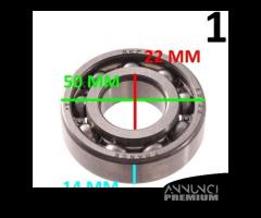 Cuscinetto a sfere 62/22 misura 22 - 50 - 14