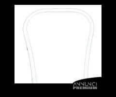 Bordo scudo in plastica bianco Vespa 50 e ET3