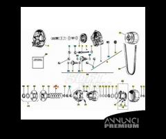 Molla contrasto variatore Ciao Malossi 296955RO 29 - 7