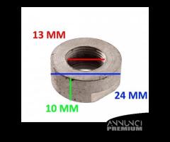 Dado ruota cilindrico per Lambrettino da 13 x 24 x